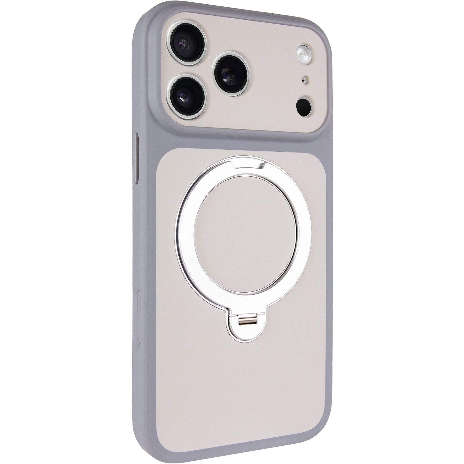 Чохол Ummi Full Camera with Magnetic Fit HQ Ring для Apple iPhone 18 Pro Max / 17 Pro Max (6.9"), Grey, TPU+PC, купити оптом з доставкою
