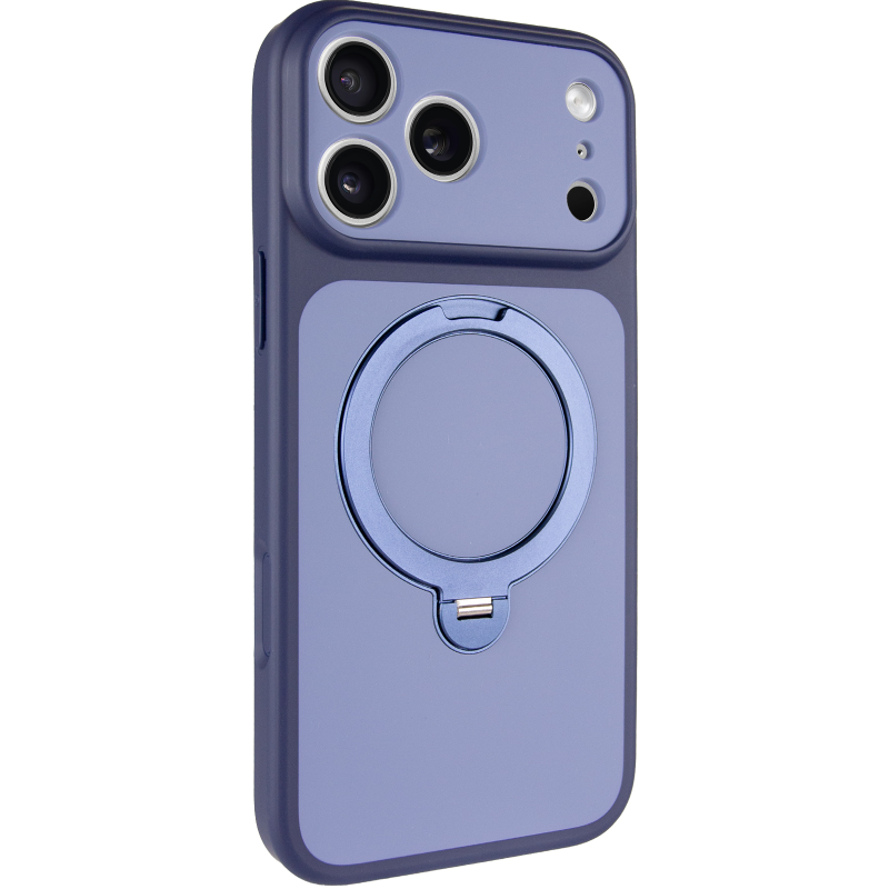 Чохол Ummi Full Camera with Magnetic Fit HQ Ring для Apple iPhone 18 Pro Max / 17 Pro Max (6.9"), Navy Blue, TPU+PC, купити оптом з доставкою