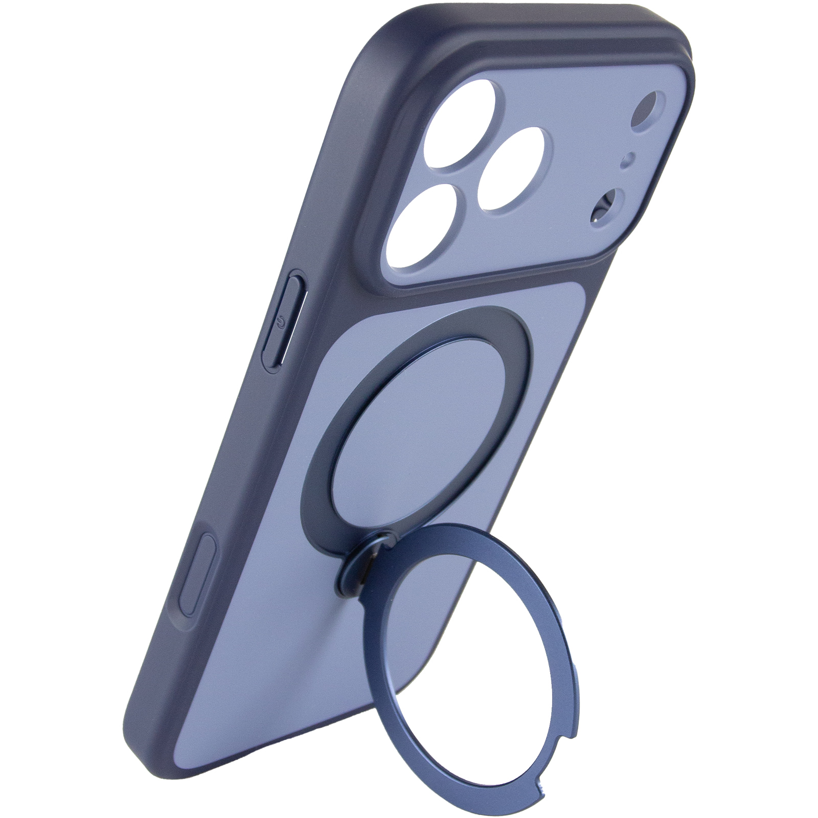 Чохол Ummi Full Camera with Magnetic Fit HQ Ring для Apple iPhone 18 Pro Max / 17 Pro Max (6.9"), Navy Blue 3, TPU+PC, купити оптом з доставкою