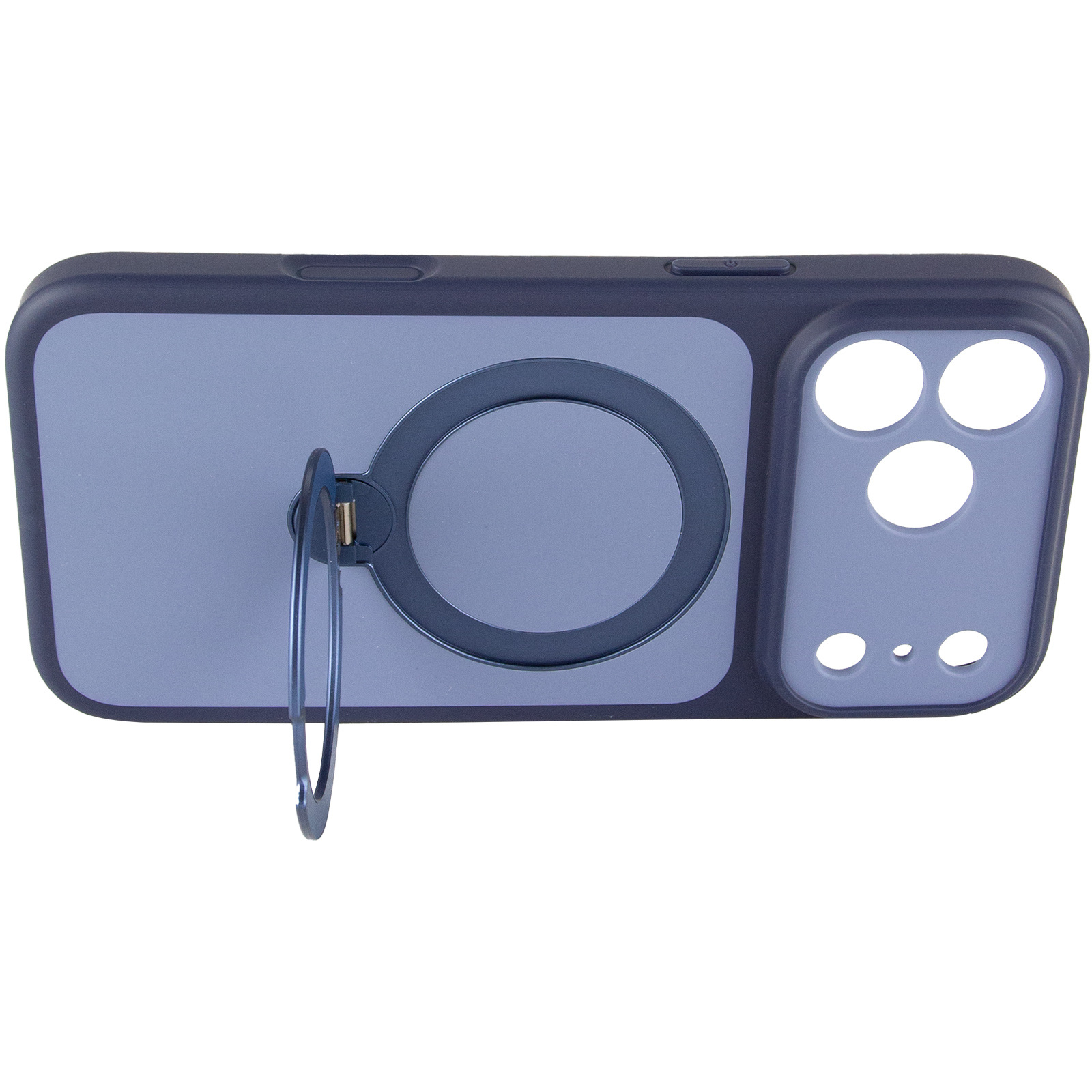 Чохол Ummi Full Camera with Magnetic Fit HQ Ring для Apple iPhone 18 Pro Max / 17 Pro Max (6.9"), Navy Blue 4, TPU+PC, купити оптом з доставкою