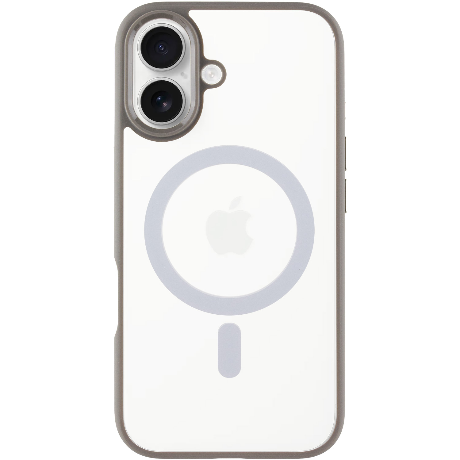 TPU+PC чехол Blueo Skin Friendly Frosted with Magnetic Fit для Apple iPhone 16 (6.1"), Серый / Grey, TPU+PC, купить оптом с доставкой