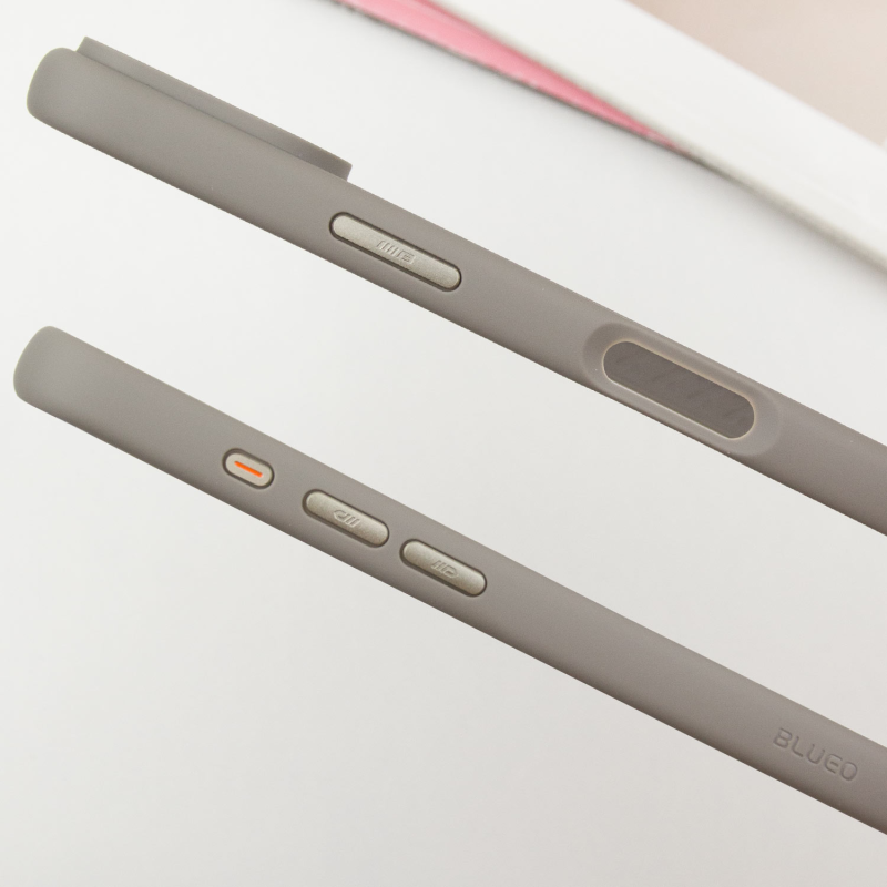 TPU+PC чехол Blueo Skin Friendly Frosted with Magnetic Fit для Apple iPhone 16 (6.1"), Серый / Grey 3, TPU+PC, купить оптом с доставкой