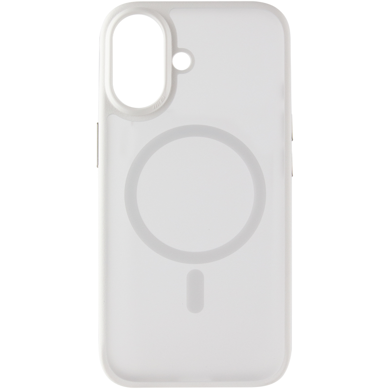 TPU+PC чехол Blueo Skin Friendly Frosted with Magnetic Fit для Apple iPhone 17 (6.3"), Белый / White 2, TPU+PC, купить оптом с доставкой