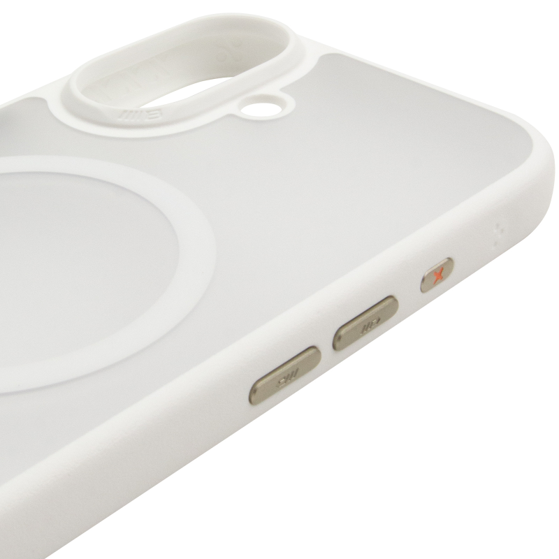 TPU+PC чехол Blueo Skin Friendly Frosted with Magnetic Fit для Apple iPhone 17 (6.3"), Белый / White 4, TPU+PC, купить оптом с доставкой