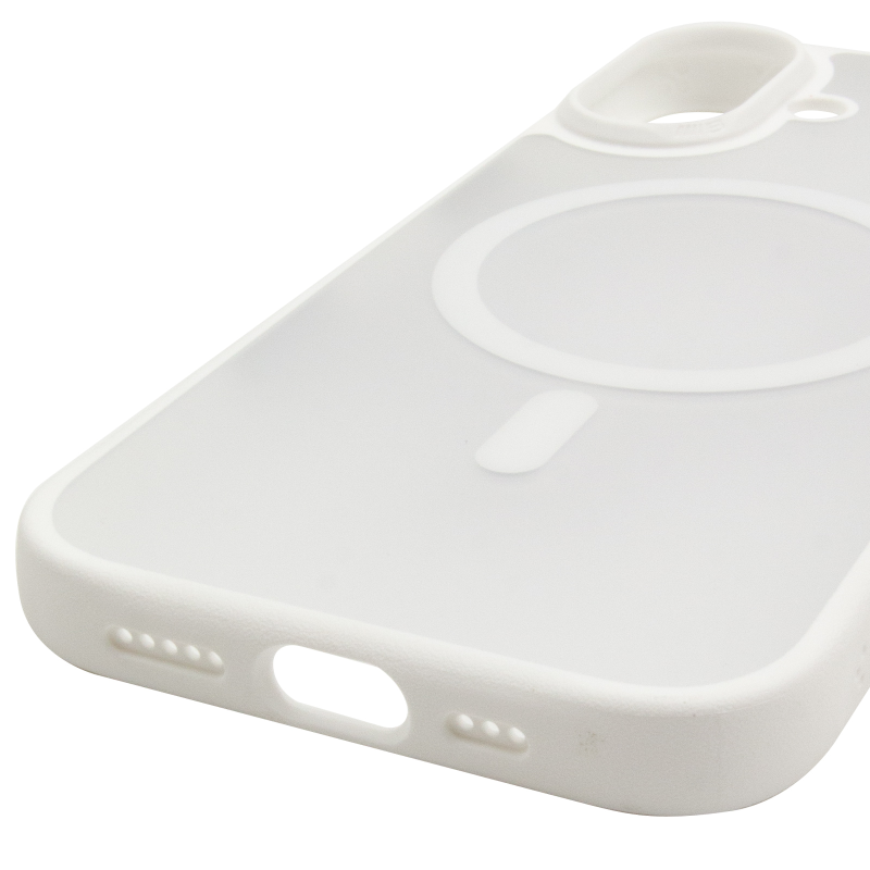 TPU+PC чехол Blueo Skin Friendly Frosted with Magnetic Fit для Apple iPhone 17 (6.3"), Белый / White 5, TPU+PC, купить оптом с доставкой