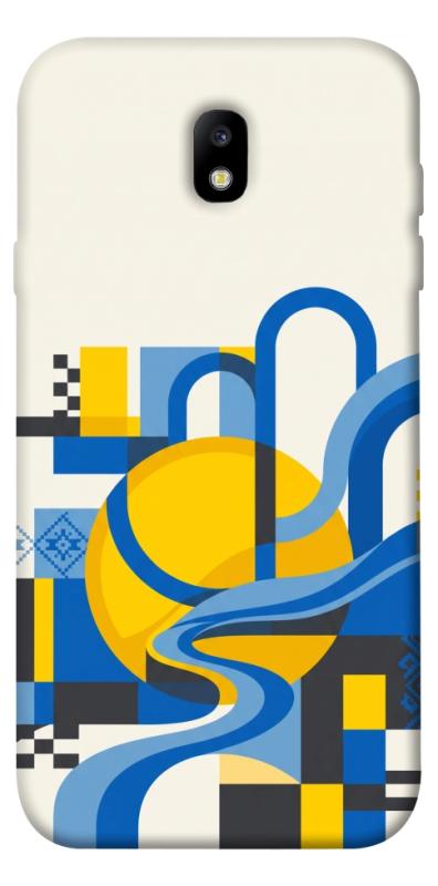 Чохол itsPrint Abstract mood для Samsung J730 Galaxy J7 (2017), love ukraine, купити оптом з доставкою