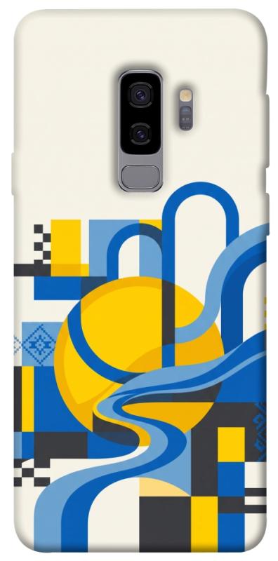 Чохол itsPrint Abstract mood для Samsung Galaxy S9+, love ukraine, купити оптом з доставкою