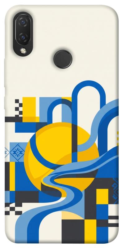 Чохол itsPrint Abstract mood для Huawei P Smart+ (nova 3i), love ukraine, купити оптом з доставкою