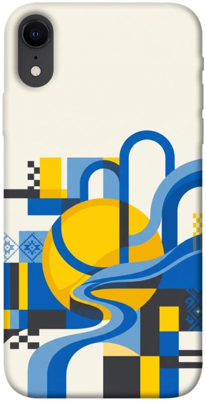 Чохол itsPrint Abstract mood для Apple iPhone XR (6.1"), love ukraine, купити оптом з доставкою