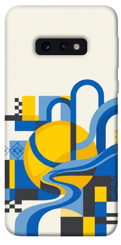 Чохол itsPrint Abstract mood для Samsung Galaxy S10e, love ukraine, купити оптом з доставкою