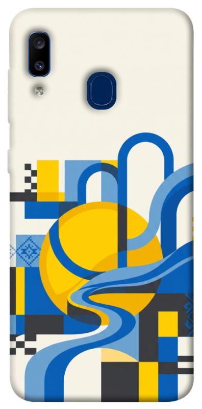 Чохол itsPrint Abstract mood для Samsung Galaxy A20 / A30, love ukraine, купити оптом з доставкою