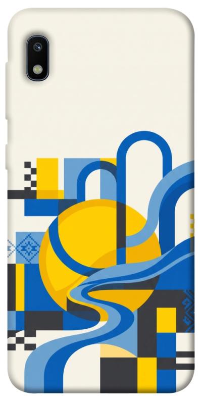 Чохол itsPrint Abstract mood для Samsung Galaxy A10 (A105F), love ukraine, купити оптом з доставкою