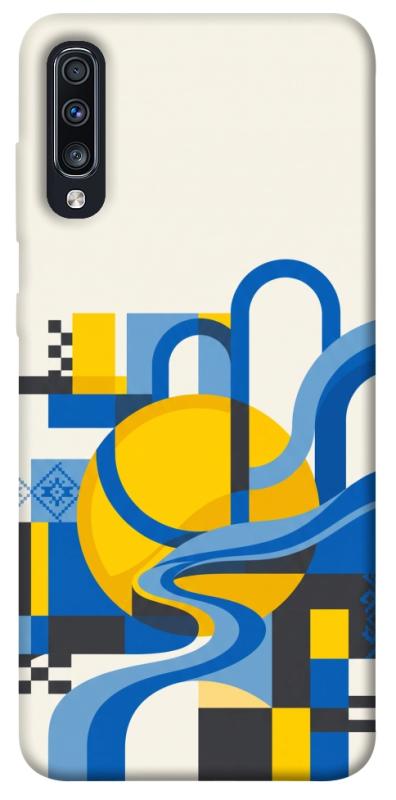 Чохол itsPrint Abstract mood для Samsung Galaxy A70 (A705F), love ukraine, купити оптом з доставкою