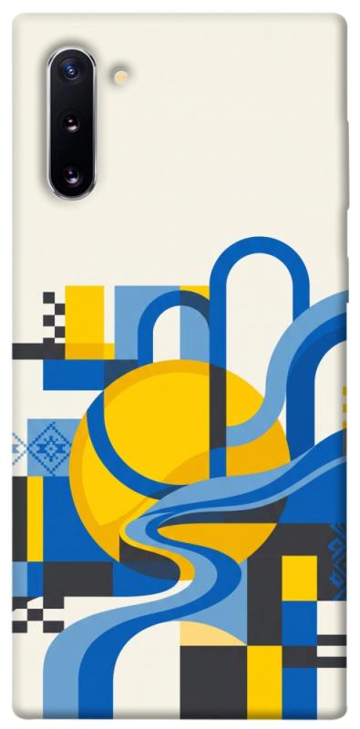 Чохол itsPrint Abstract mood для Samsung Galaxy Note 10, love ukraine, купити оптом з доставкою