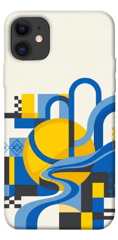 Чохол itsPrint Abstract mood для Apple iPhone 11 (6.1"), love ukraine, купити оптом з доставкою