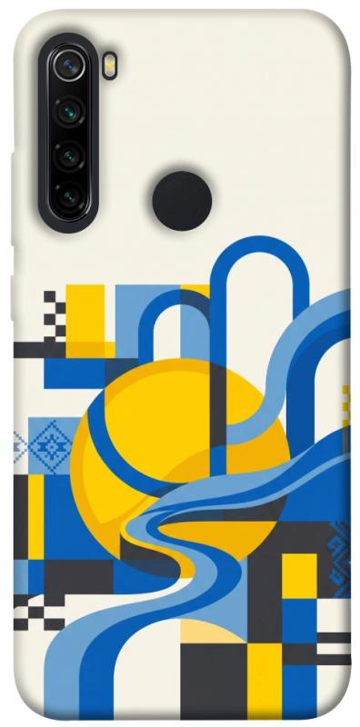 Чохол itsPrint Abstract mood для Xiaomi Redmi Note 8, love ukraine, купити оптом з доставкою