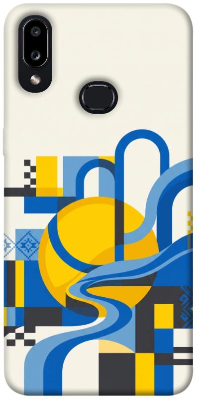 Чохол itsPrint Abstract mood для Samsung Galaxy A10s, love ukraine, купити оптом з доставкою