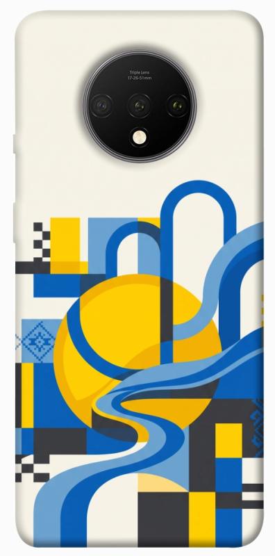 Чохол itsPrint Abstract mood для OnePlus 7T, love ukraine, купити оптом з доставкою