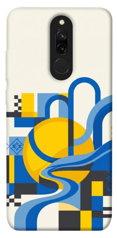 Чохол itsPrint Abstract mood для Xiaomi Redmi 8, love ukraine, купити оптом з доставкою