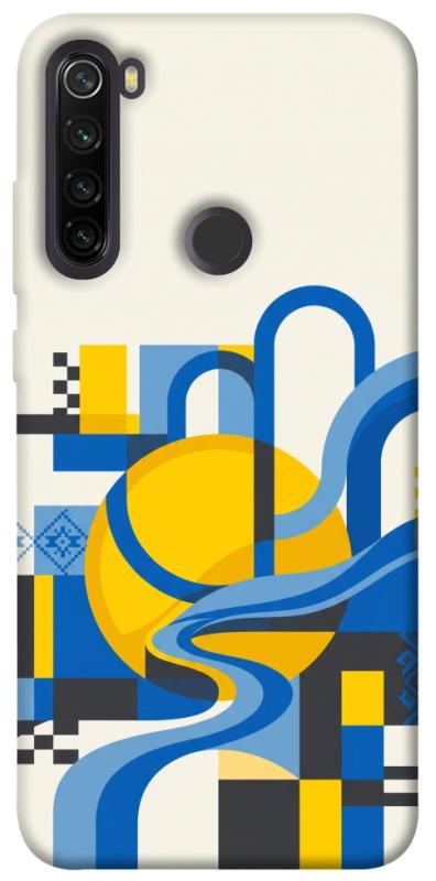 Чохол itsPrint Abstract mood для Xiaomi Redmi Note 8T, love ukraine, купити оптом з доставкою