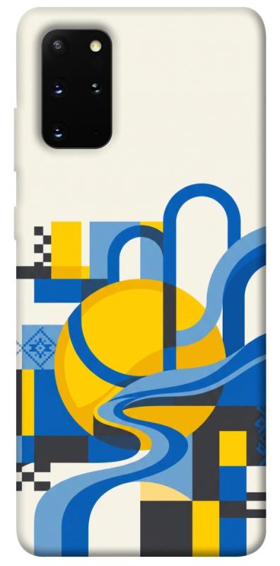 Чохол itsPrint Abstract mood для Samsung Galaxy S20+, love ukraine, купити оптом з доставкою