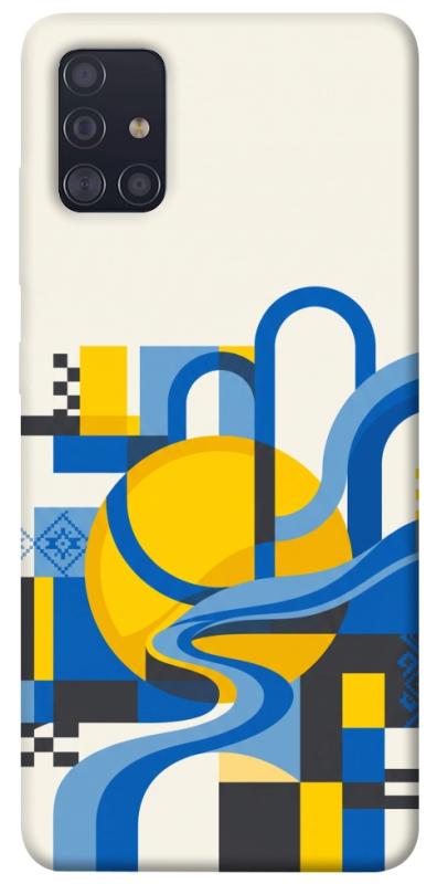 Чохол itsPrint Abstract mood для Samsung Galaxy A51, love ukraine, купити оптом з доставкою