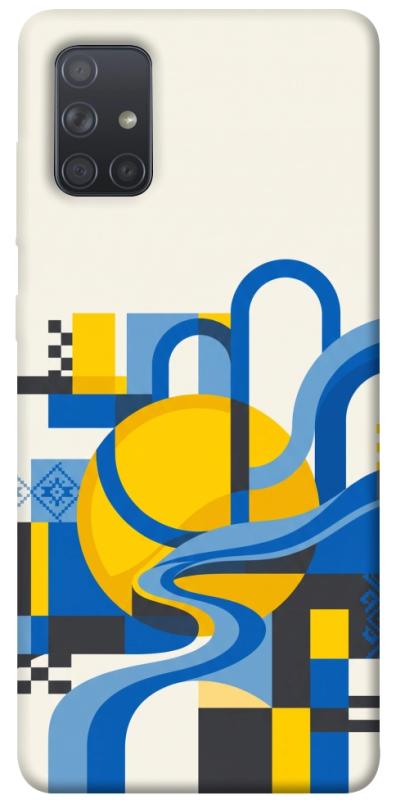 Чохол itsPrint Abstract mood для Samsung Galaxy A71, love ukraine, купити оптом з доставкою