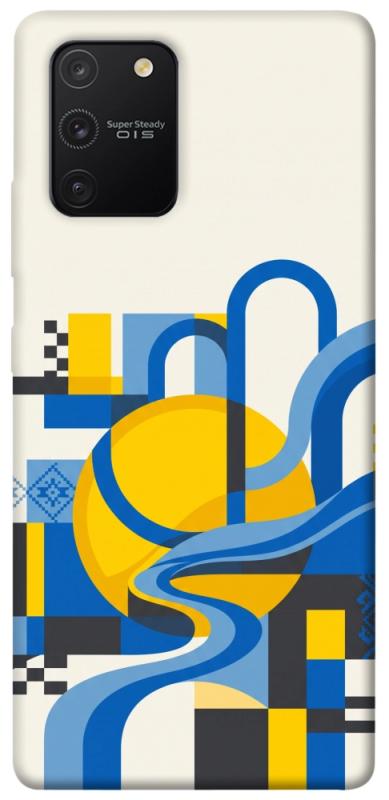 Чохол itsPrint Abstract mood для Samsung Galaxy S10 Lite, love ukraine, купити оптом з доставкою