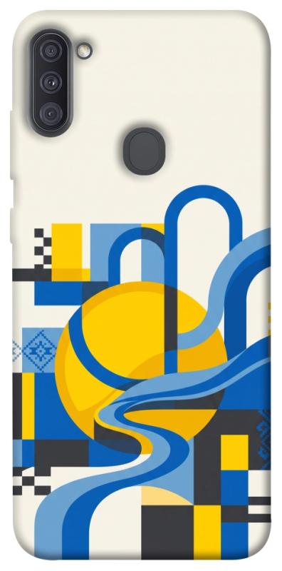Чохол itsPrint Abstract mood для Samsung Galaxy A11, love ukraine, купити оптом з доставкою