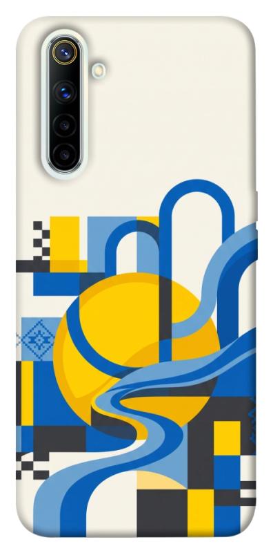 Чохол itsPrint Abstract mood для Realme 6, love ukraine, купити оптом з доставкою