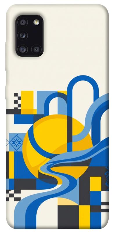 Чохол itsPrint Abstract mood для Samsung Galaxy A31, love ukraine, купити оптом з доставкою
