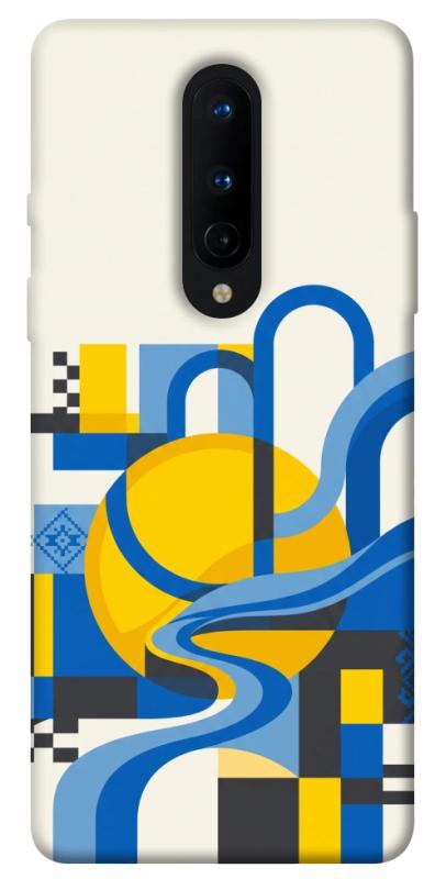 Чохол itsPrint Abstract mood для OnePlus 8, love ukraine, купити оптом з доставкою