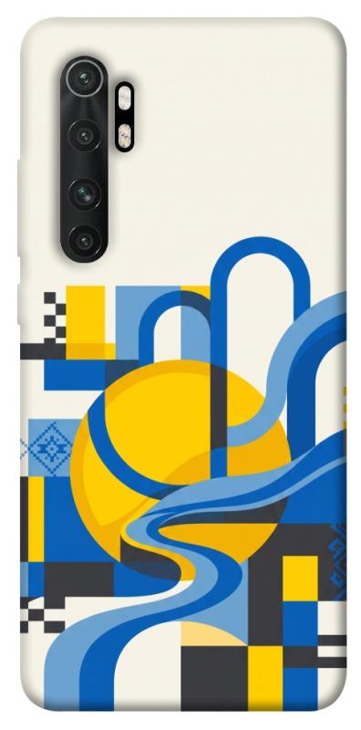 Чохол itsPrint Abstract mood для Xiaomi Mi Note 10 Lite, love ukraine, купити оптом з доставкою