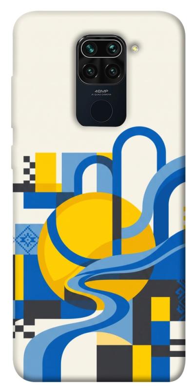 Чохол itsPrint Abstract mood для Xiaomi Redmi Note 9 / Redmi 10X, love ukraine, купити оптом з доставкою