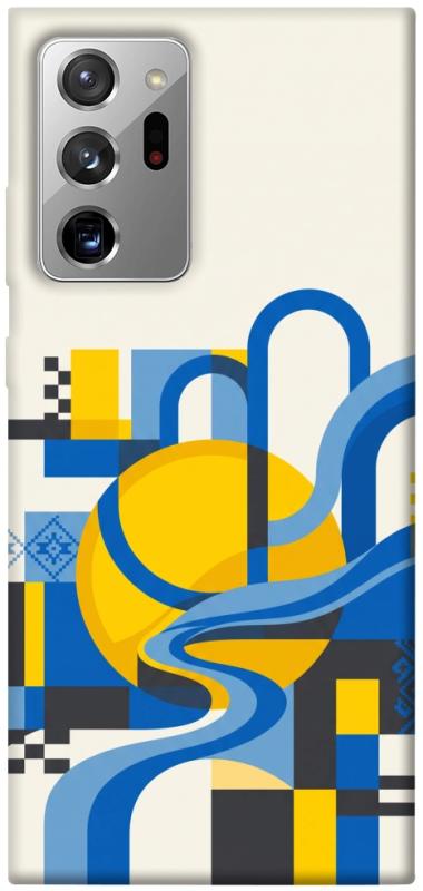 Чохол itsPrint Abstract mood для Samsung Galaxy Note 20 Ultra, love ukraine, купити оптом з доставкою