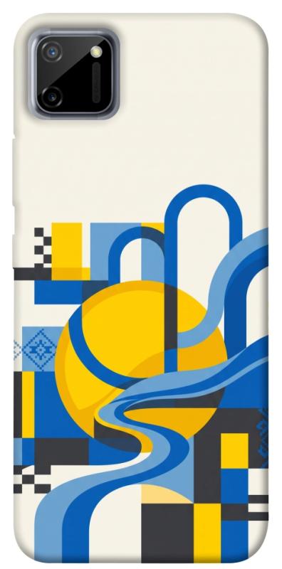 Чохол itsPrint Abstract mood для Realme C11, love ukraine, купити оптом з доставкою