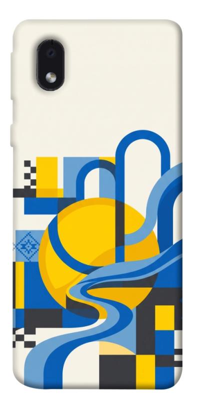 Чохол itsPrint Abstract mood для Samsung Galaxy M01 Core / A01 Core, love ukraine, купити оптом з доставкою