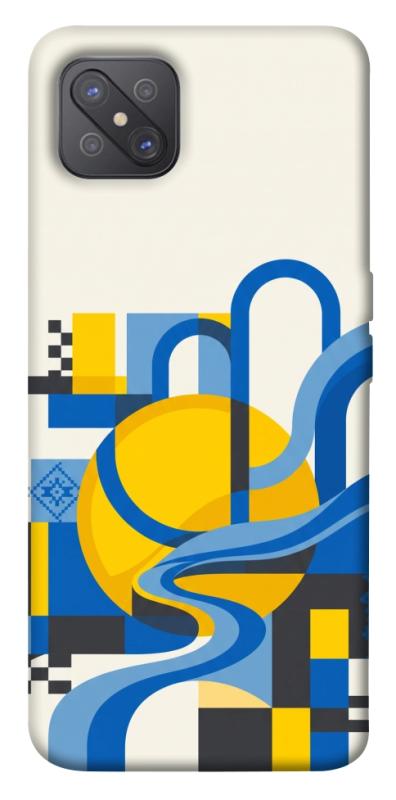 Чохол itsPrint Abstract mood для Oppo A92s, love ukraine, купити оптом з доставкою