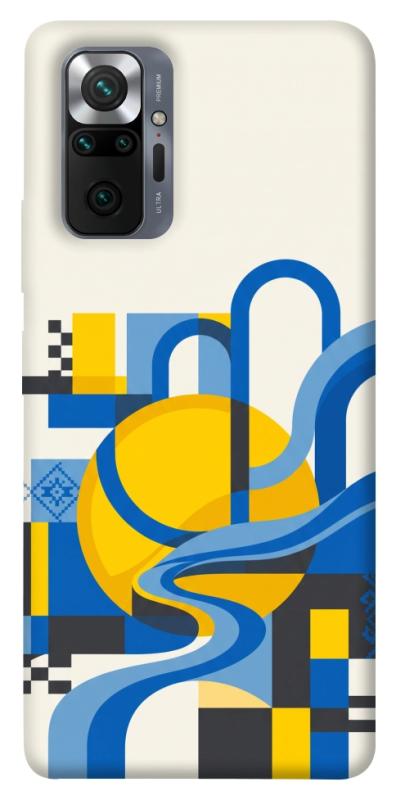 Чохол itsPrint Abstract mood для Xiaomi Redmi Note 10 Pro, love ukraine, купити оптом з доставкою
