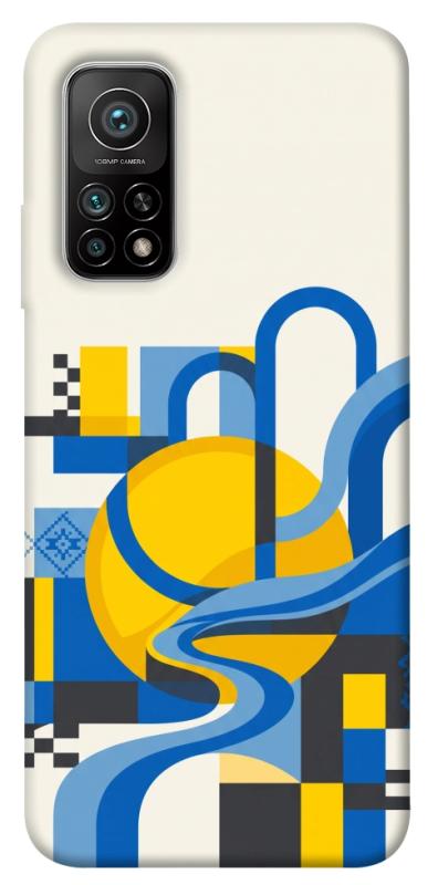 Чохол itsPrint Abstract mood для Xiaomi Mi 10T, love ukraine, купити оптом з доставкою