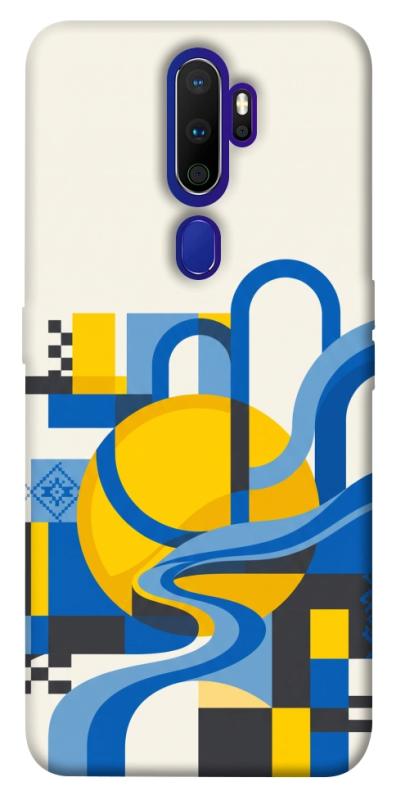 Чохол itsPrint Abstract mood для Oppo A5 (2020) / Oppo A9 (2020), love ukraine, купити оптом з доставкою