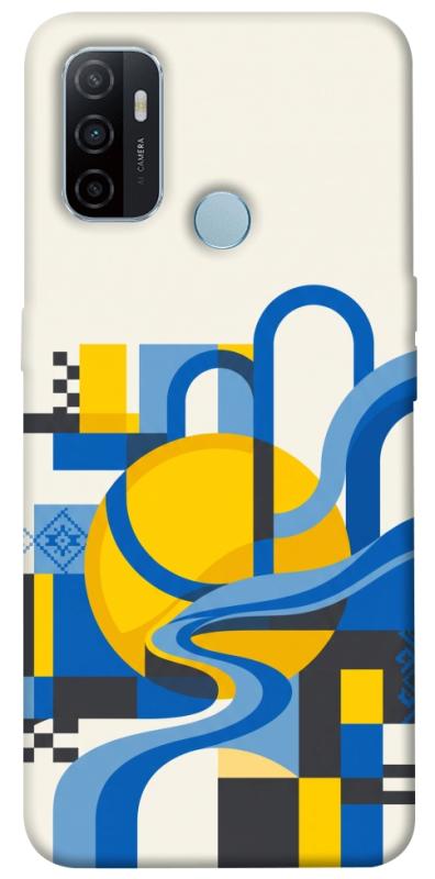 Чохол itsPrint Abstract mood для Oppo A53 / A32 / A33, love ukraine, купити оптом з доставкою