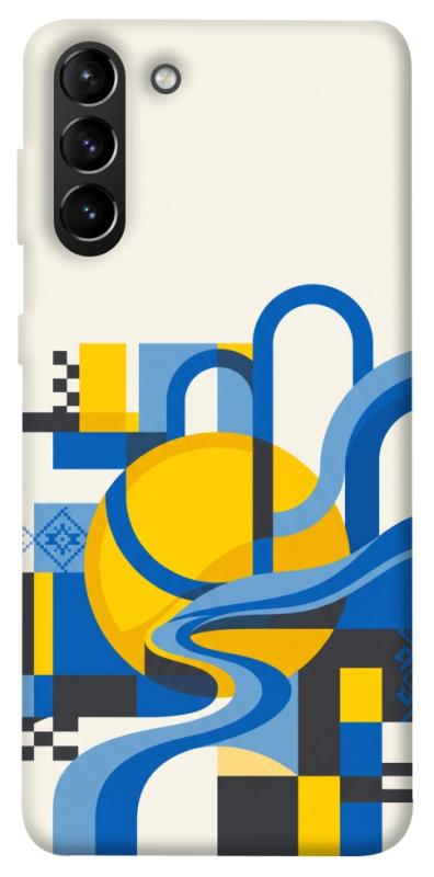 Чохол itsPrint Abstract mood для Samsung Galaxy S21+, love ukraine, купити оптом з доставкою