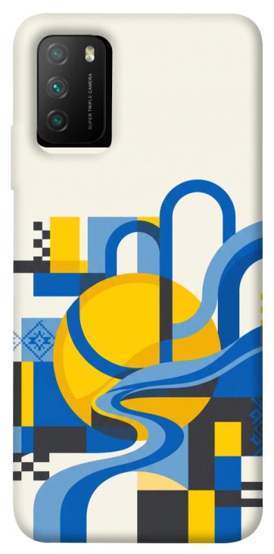 Чохол itsPrint Abstract mood для Xiaomi Poco M3, love ukraine, купити оптом з доставкою