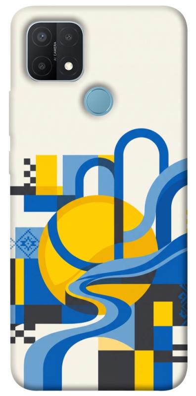 Чохол itsPrint Abstract mood для Oppo A15s / A15, love ukraine, купити оптом з доставкою