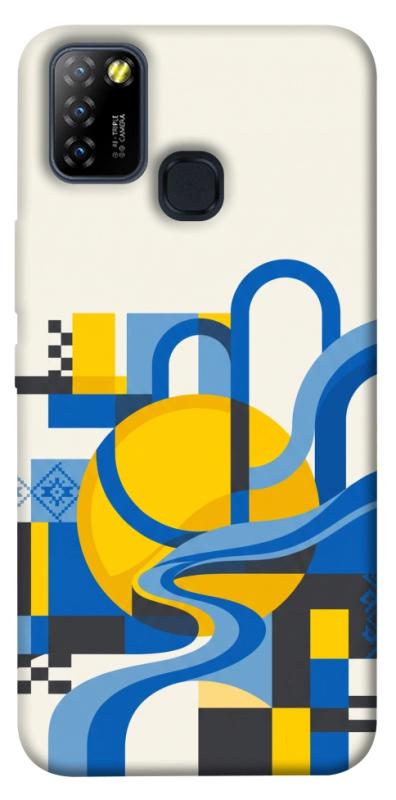 Чохол itsPrint Abstract mood для Infinix Hot 10 Lite, love ukraine, купити оптом з доставкою