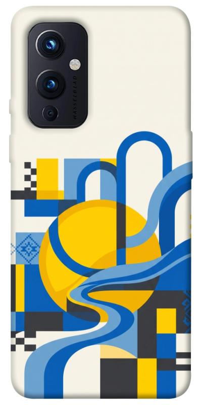 Чохол itsPrint Abstract mood для OnePlus 9, love ukraine, купити оптом з доставкою