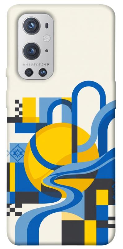 Чохол itsPrint Abstract mood для OnePlus 9 Pro, love ukraine, купити оптом з доставкою