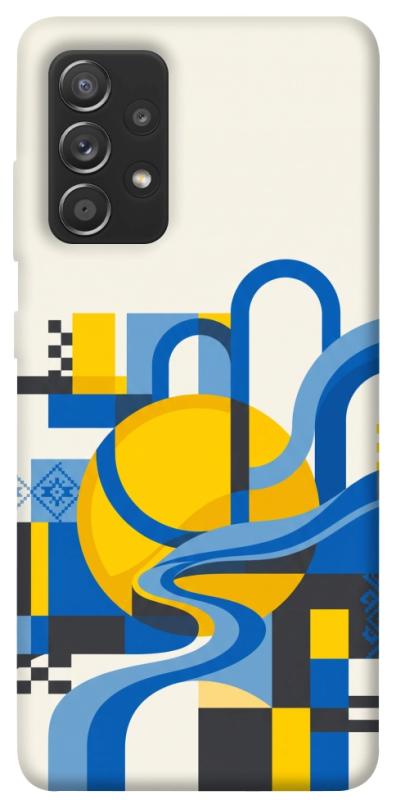 Чохол itsPrint Abstract mood для Samsung Galaxy A72 4G / A72 5G, love ukraine, купити оптом з доставкою