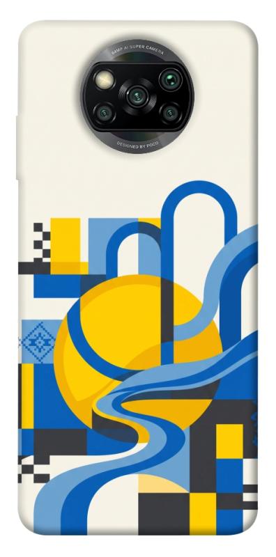 Чохол itsPrint Abstract mood для Xiaomi Poco X3 NFC / Poco X3 Pro, love ukraine, купити оптом з доставкою